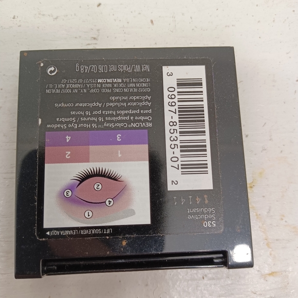 New Revlon colorstay 530 seductive eye shadow purples - Picture 2 of 2